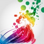 Abstract Vector Background iPad Wallpaper