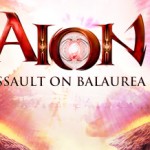 Aion Assault on Balaurea logo Wallpaper