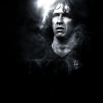 Carles Puyol black and white Wallpaper