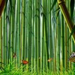 Animated Bamboo Forest Wallpaper