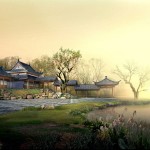 Chinese Garden Wallpaper