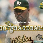 Intimidation Oakland Athletics Wallpaper