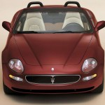 Maserati Spyder 2003 Red Front wallpaper
