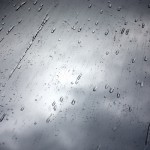 Rain Glass Wallpaper 