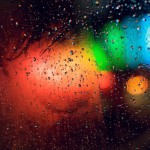 Rain Glass Wallpaper 2