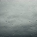Rain On Glass Wallpaper