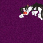 Sylvester purple wallpaper