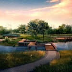 digital japanese garden wallpaper HD
