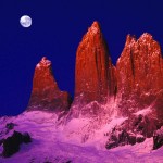 night all over torres del paine wallpaper