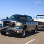 2009 GMC Sierra HD front view wallpaper