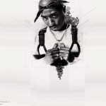 2pac Wallpaper by Piurek