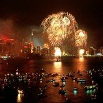 Hong Kong Fireworks Wallpaper