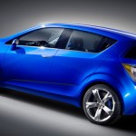 New Chevrolet Sonic RS blue wallpaper