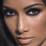 Nicole Scherzinger Closeup Wallpaper