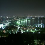 azerbaijan baku night wallpaper