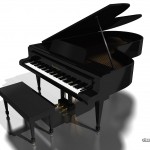 grand piano wallpaper