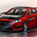 mitsubishi lancer evo x wallpaper